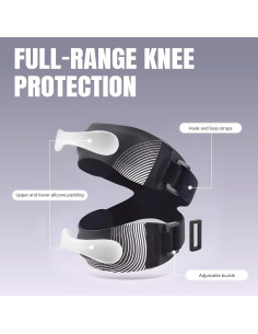 Férula Rodilla Ajustable Huge Hill - Compresión Transpirable 2