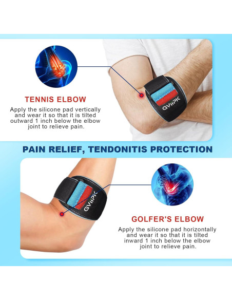 Soporte de Codo Gviipk para Tendinitis y Alivio del Dolor