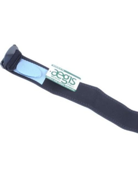 Soporte para codo de tenis Mueller con almohadilla de gel, negro