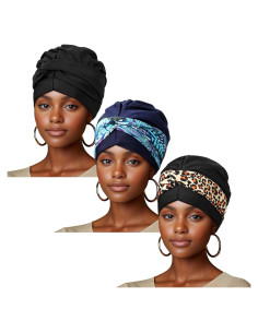 Gorro de Natación Grande Soulchen 3 Pcs para Cabello Largo