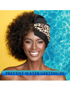 Gorro de Natación Grande Soulchen 3 Pcs para Cabello Largo 2