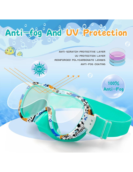 Gafas de natación WAVE MS1415 para niños 3-15 años
