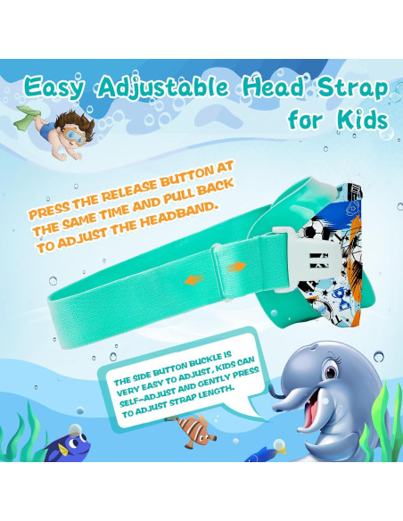 Gafas de natación WAVE MS1415 para niños 3-15 años