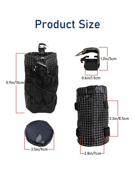 Soporte de Botella de Agua FIOTCEL Ultraligero 0.24-0.71L