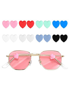 8 Pares de Sujetadores Antideslizantes para Gafas Silicona