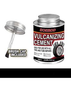Cemento Vulcanizante Químico EOEBDD 250ml para Neumáticos 2