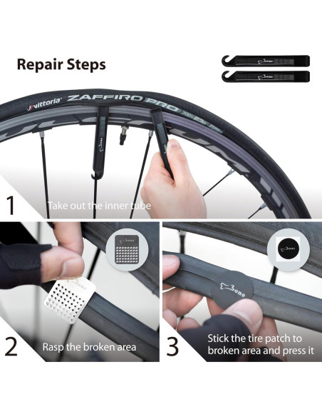 Kit de Herramientas de Reparación BONE 14-en-1 para Bicicleta