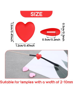 8 Pares de Sujetadores Antideslizantes para Gafas Silicona 2