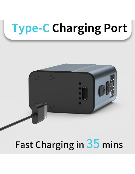Mini Bomba Eléctrica Ctrepower E1-MINI-G 120 PSI Recargable