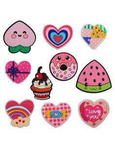 Amortiguador de Tenis Ohmique Rosa 10 Pcs Silicona Suave