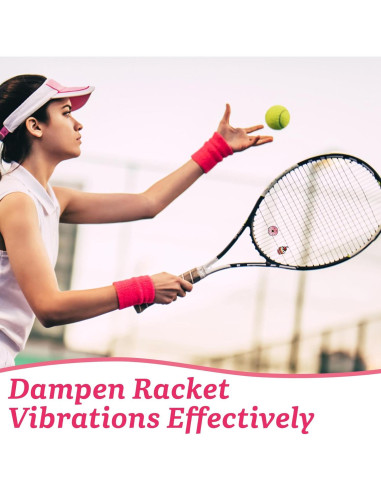 Amortiguador de Tenis Ohmique Rosa 10 Pcs Silicona Suave