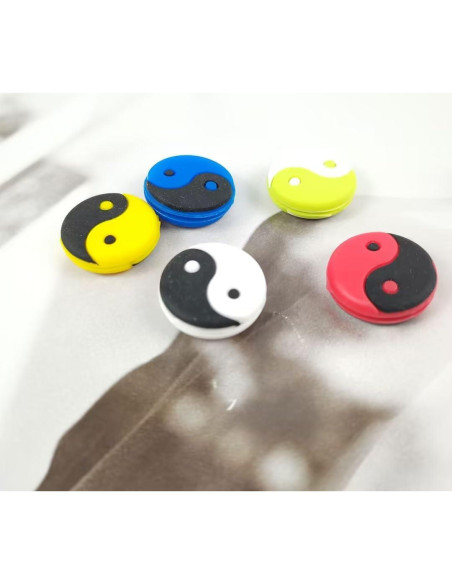 Dampener de Vibración para Raqueta de Tenis Jinshining Tai Chi Azul