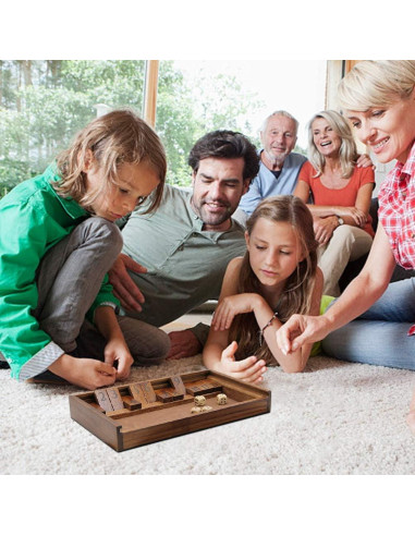 Juego de Mesa Cierra La Caja Juegoal de Madera 12 Números