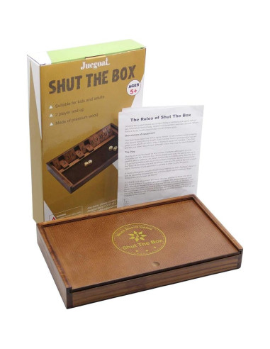 Juego de Mesa Cierra La Caja Juegoal de Madera 12 Números