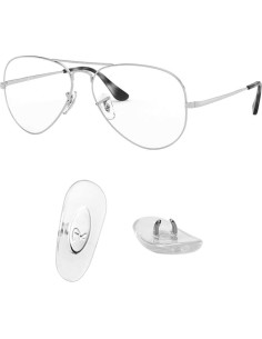 Almohadillas de nariz Rayban 16mm Plata para RB3025/RB3447 2