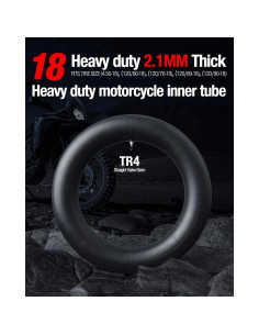 Cámara de Aire para Motocicleta DriveXpwr DR-120/100-18 2.1mm 2