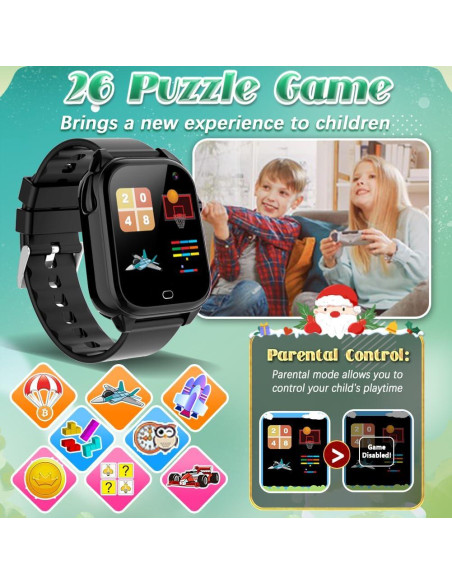 Reloj Inteligente Impermeable MiKin para Niños 3-12 Años