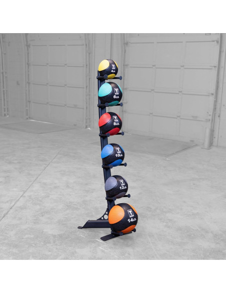 Soporte Vertical para 6 Pelotas Medicinales Body-Solid