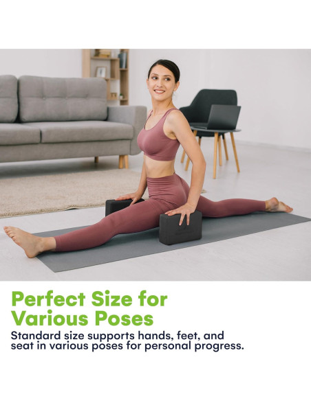 Bloques de Yoga SteadyDoggie - Espuma Alta Densidad - 2 Piezas
