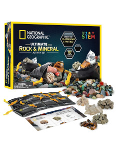 Colección de Rocas y Minerales National Geographic Kids - 0.57 kg
