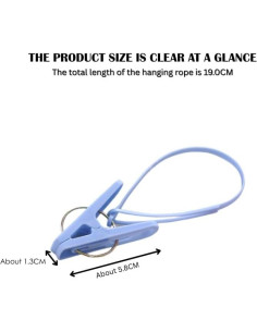 Paquete de 12 Clips de Ropa Antideslizantes MIXNEX - 3 Colores 2