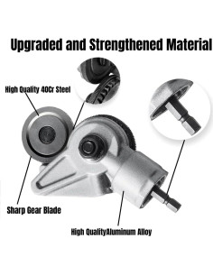 Cortador de Metal Eléctrico WIVZKAO con Accesorios y Guantes 2