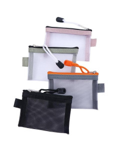 Estuche de Malla Negro Luhaomisky 9g Portátil para Cosméticos 2