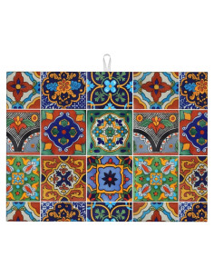 Alfombrilla de Secado de Platos Indokyeyqaz Microfibra Grande 45.7x61 cm