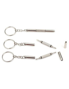 Kit de reparación de gafas Bestpriceam 3 en 1 con llavero