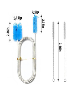 Cepillo Flexible para Drenaje AHHKZT 66" Acero Inoxidable 2