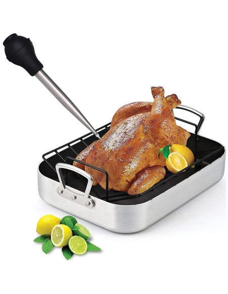 Jeringa para Pavo Home Servz 28.4 cm Acero Inoxidable 18/8