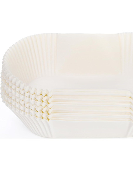 Forros Desechables para Hornear Pan LEGUMMY 50 Piezas 22.86x11.43 cm