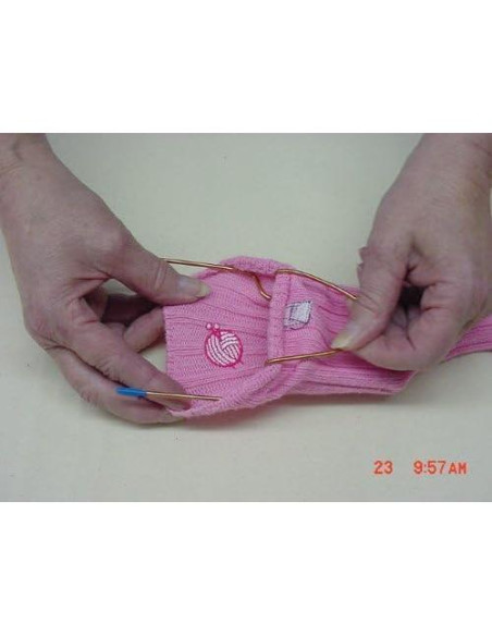 Juego de 2 Aros de Bordado Embroidex para Calcetines