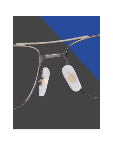 6 Pares de Almohadillas Nasales de Silicona HILEEN Transparentes