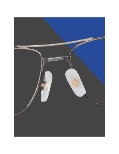 6 Pares de Almohadillas Nasales de Silicona HILEEN Transparentes