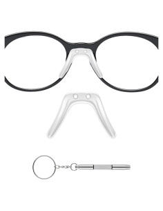 Almohadillas para nariz de gafas Jxiwfvl - 2 pcs antideslizantes