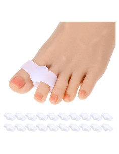 20 Correctores de Dedos en Gel Hpmjz para Juanetes y Dedos en Martillo
