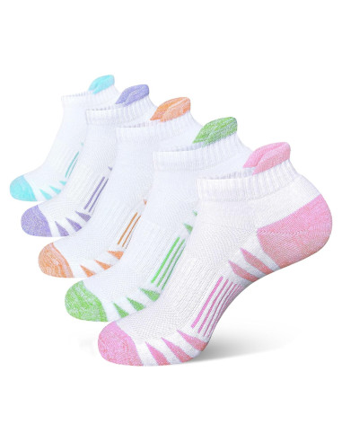 Calcetines Deportivos Heyoboy para Mujeres 5 Pares Anti-ampollas