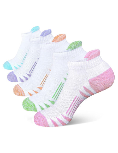 Calcetines Deportivos Heyoboy para Mujeres 5 Pares Anti-ampollas