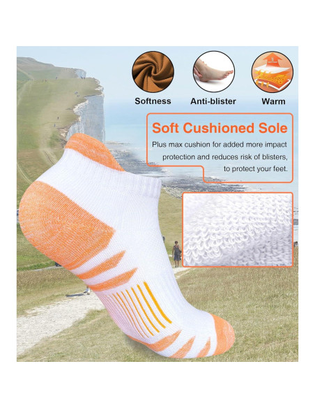 Calcetines Deportivos Heyoboy para Mujeres 5 Pares Anti-ampollas