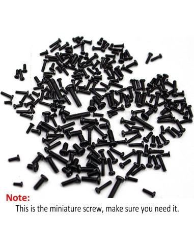 Kit de Tornillos Pequeños BAZQU 660 Pcs con Destornillador