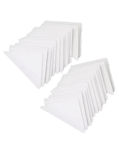 40 Soportes Adhesivos para Cuello de Camisa Sndperiexam - Anti-Deformación