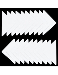 40 Soportes Adhesivos para Cuello de Camisa Sndperiexam - Anti-Deformación 2