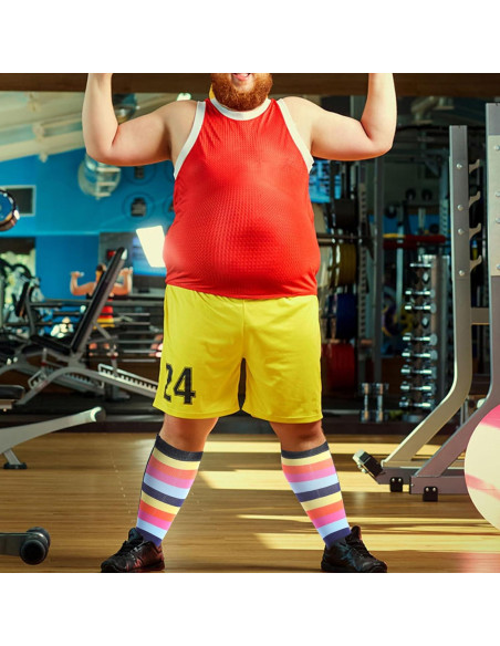 Calcetines de Compresión Abodhu Plus Size 15-20mmHg con Cremallera