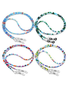 Cadena de Gafas BILIONE 4 Pcs Acrílico para Mujeres