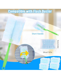 30 Recargas Desechables Plumero Wlich Microfibra 180 2