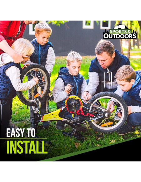 36 Perlas de Plástico para Radios de Bicicleta Kongchan Multicolor