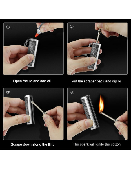 Cerilla Permanente x-lighter León - Encendedor a Prueba de Agua