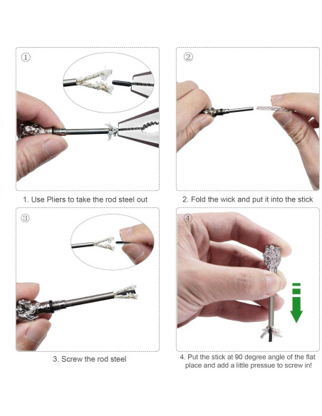 Cerilla Permanente x-lighter León - Encendedor a Prueba de Agua