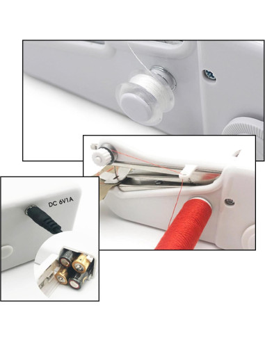 Máquina de Coser Portátil Lacabin CS101 con Accesorios